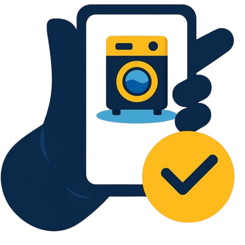 Effortless online laundry scheduling